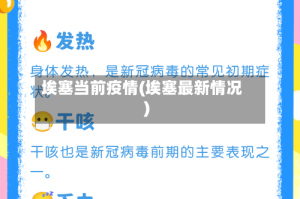 埃塞当前疫情(埃塞最新情况)