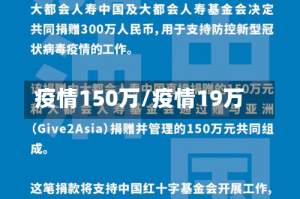 疫情150万/疫情19万