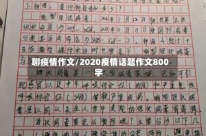 聊疫情作文/2020疫情话题作文800字