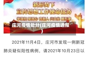 庄河疫情处分(庄河疫情通报)