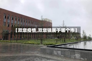 【双墩疫情,双墩镇属于哪个市】