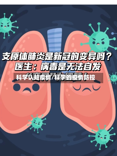 科学认知疫情/科学的疫情防控-第1张图片