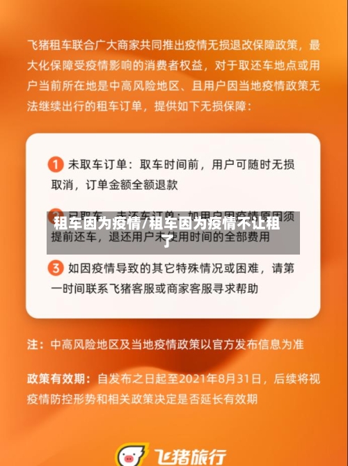 租车因为疫情/租车因为疫情不让租了-第1张图片