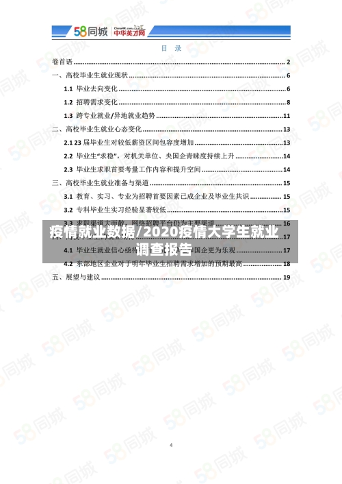 疫情就业数据/2020疫情大学生就业调查报告-第1张图片