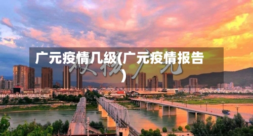 广元疫情几级(广元疫情报告)-第3张图片