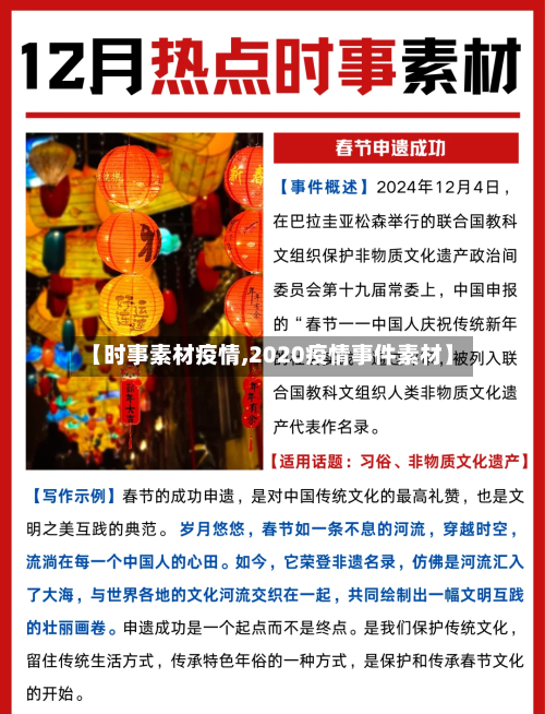 【时事素材疫情,2020疫情事件素材】-第1张图片